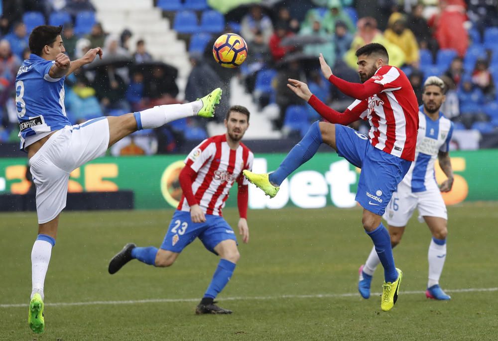 Leganés - Sporting, en imágenes