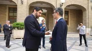 La tensión preside el encuentro entre Nolasco y el ministro Bolaños en Zaragoza