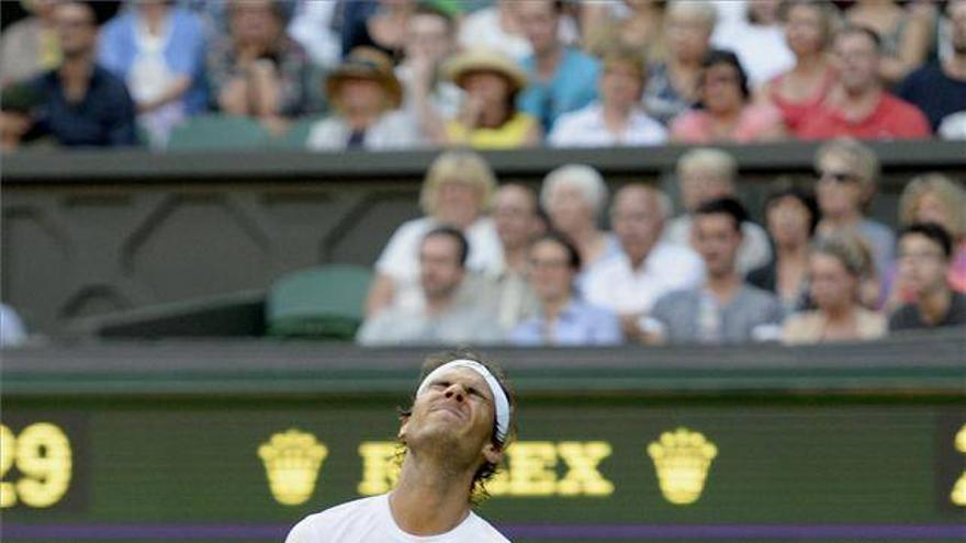 Nadal se despide de Wimbledon tras caer en segunda ronda con el alemán Brown