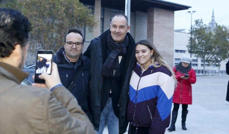 Presentación del nuevo técnico del Real Zaragoza, Víctor Fernández