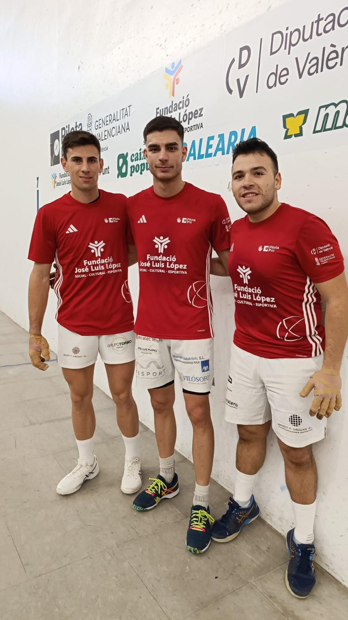 Tonet IV, Vercher i Bossio, guanyadors de raspall a Pelayo.