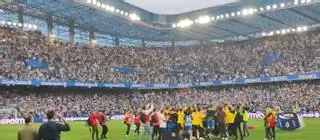 Riazor celebra el ascenso del Deportivo a Segunda División