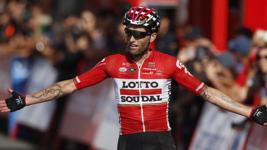 Tomasz Marczynski, corredor del equipo Lotto-Soudal.