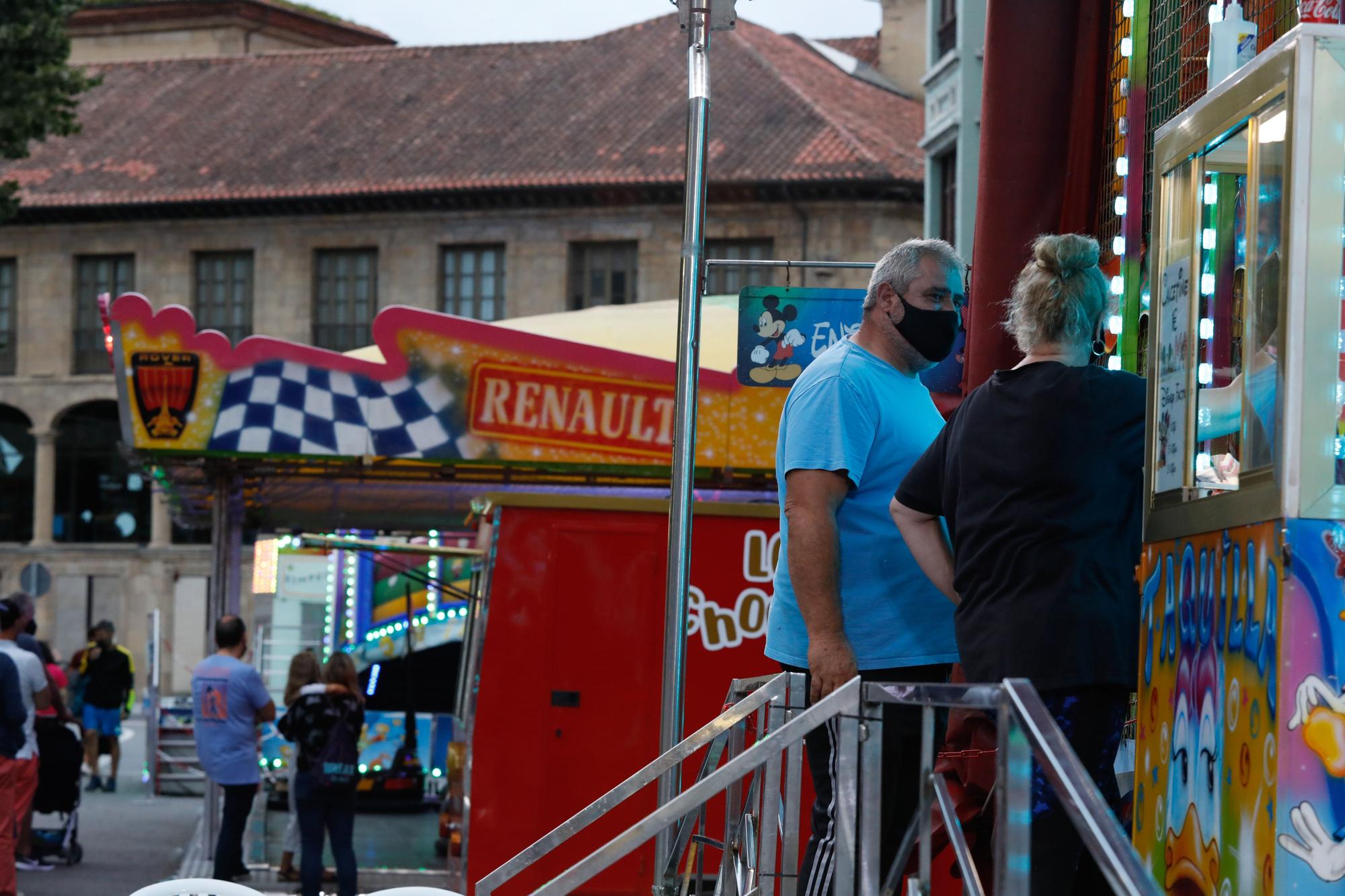 Atracciones feriales de San Agustín en Avilés