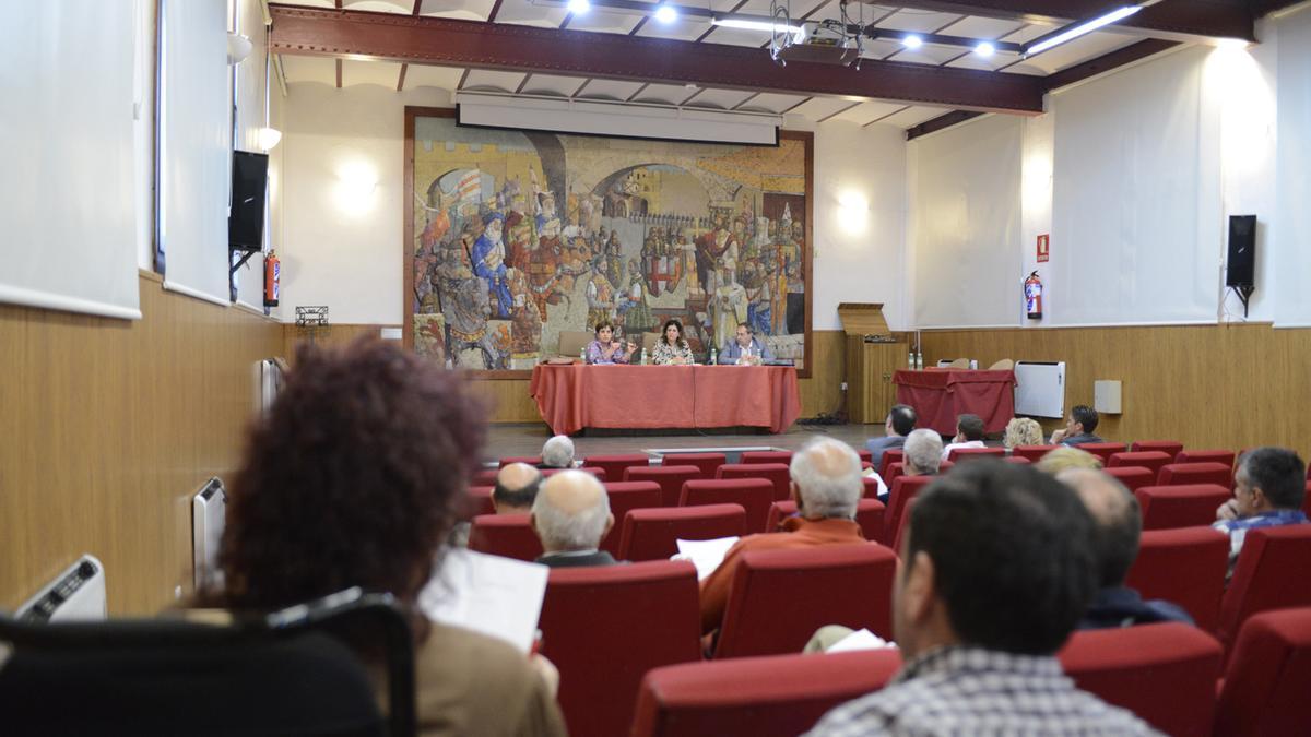Imagen de la asambela de concejales de la Mancomunidad el pasado día 16.