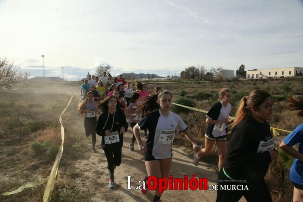 Final regional de campo a través - cadete