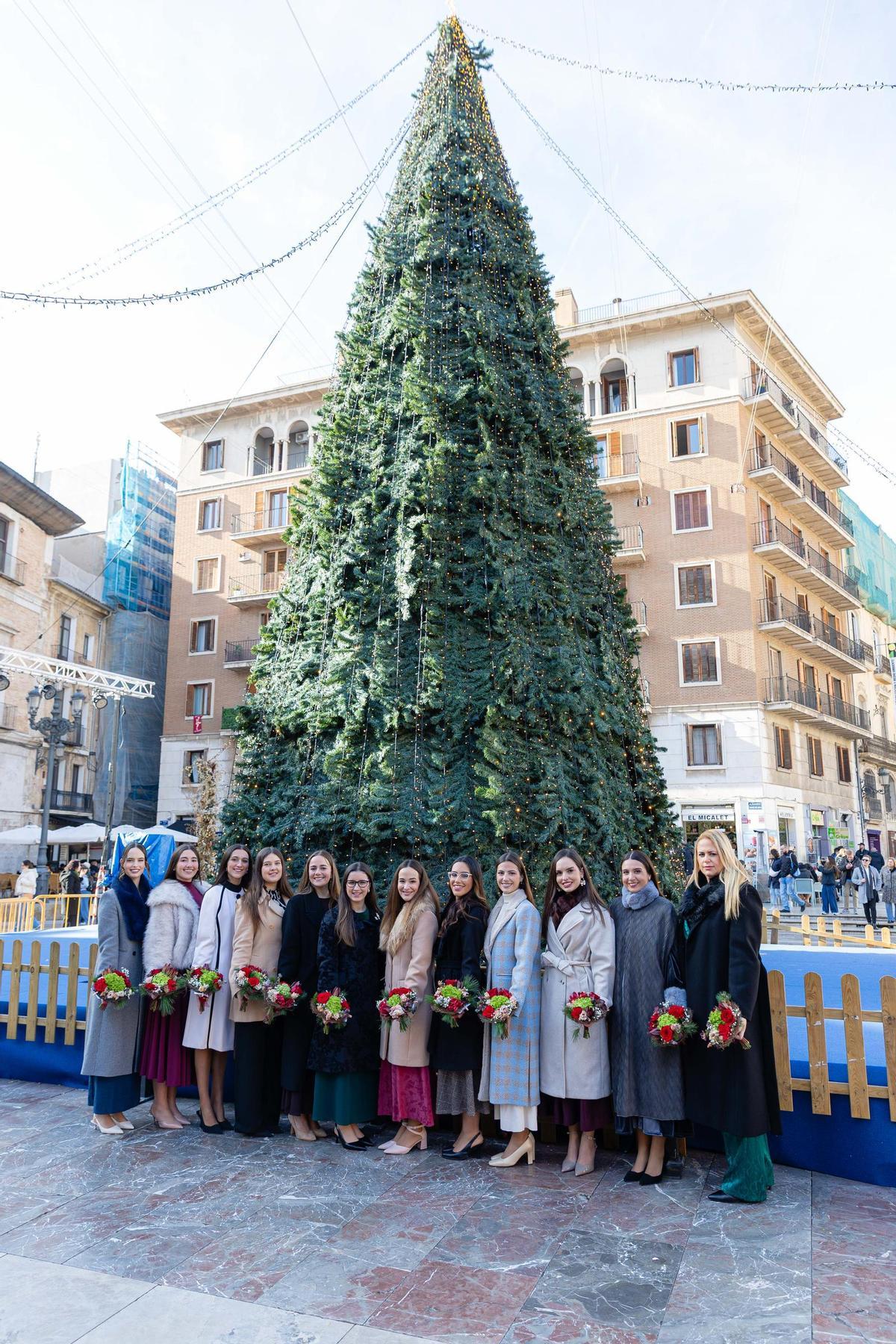 Ofrenda de las Fallas de Primera A el 1 de enero de 2026