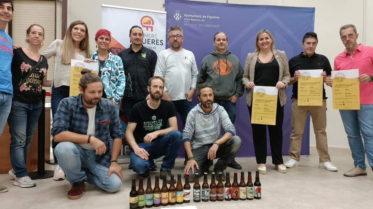 La presentació de la Mostra de Cervesa Artesana.