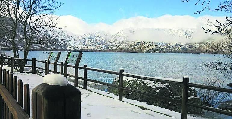 La nieve deja en Zamora imágenes de postal