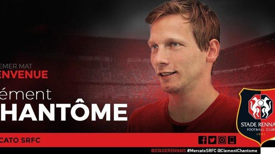 Chantome elige al Stade Rennais