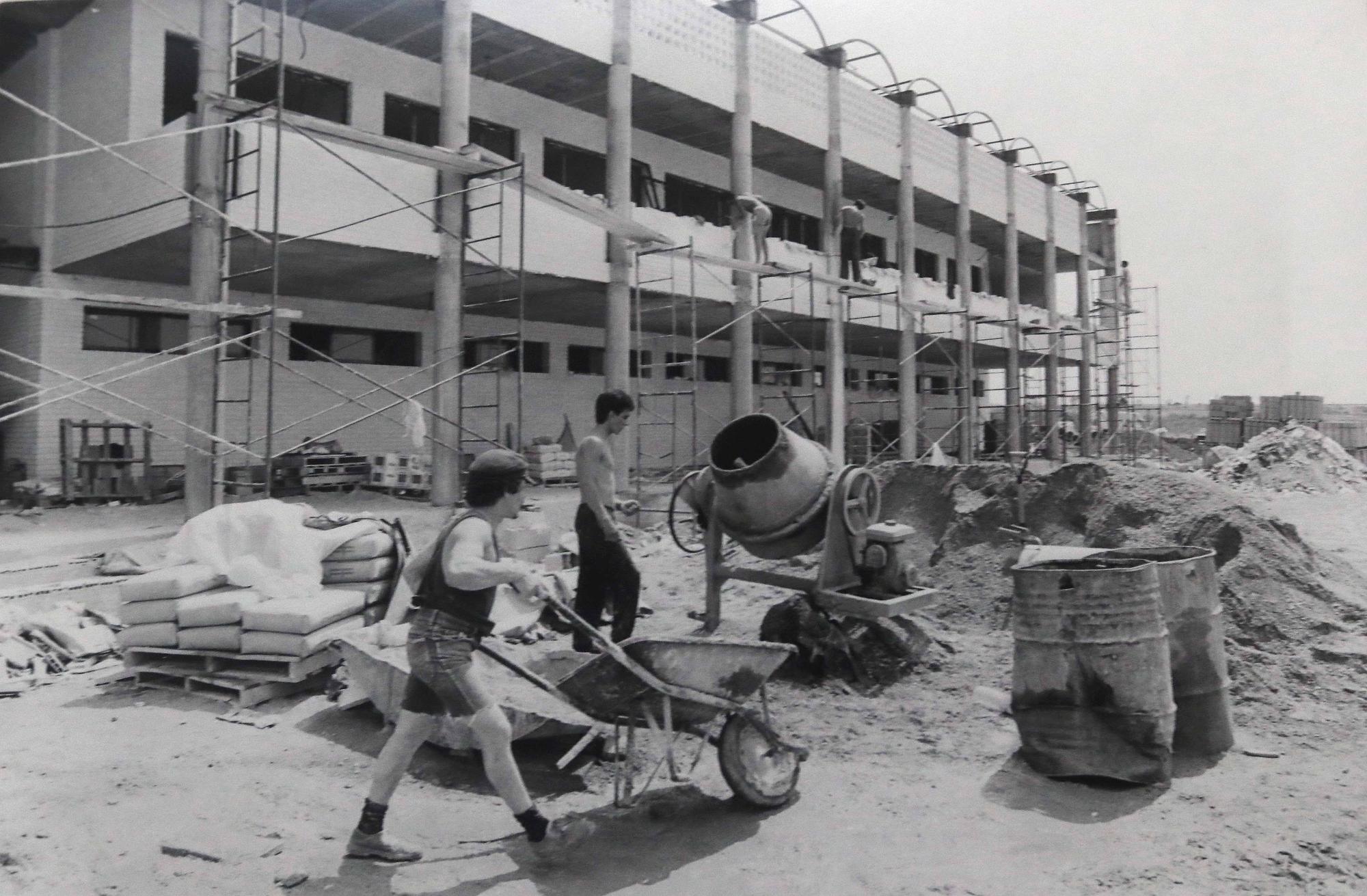 Así fue la construcción y posterior inauguración de la Ciudad Deportiva de Paterna