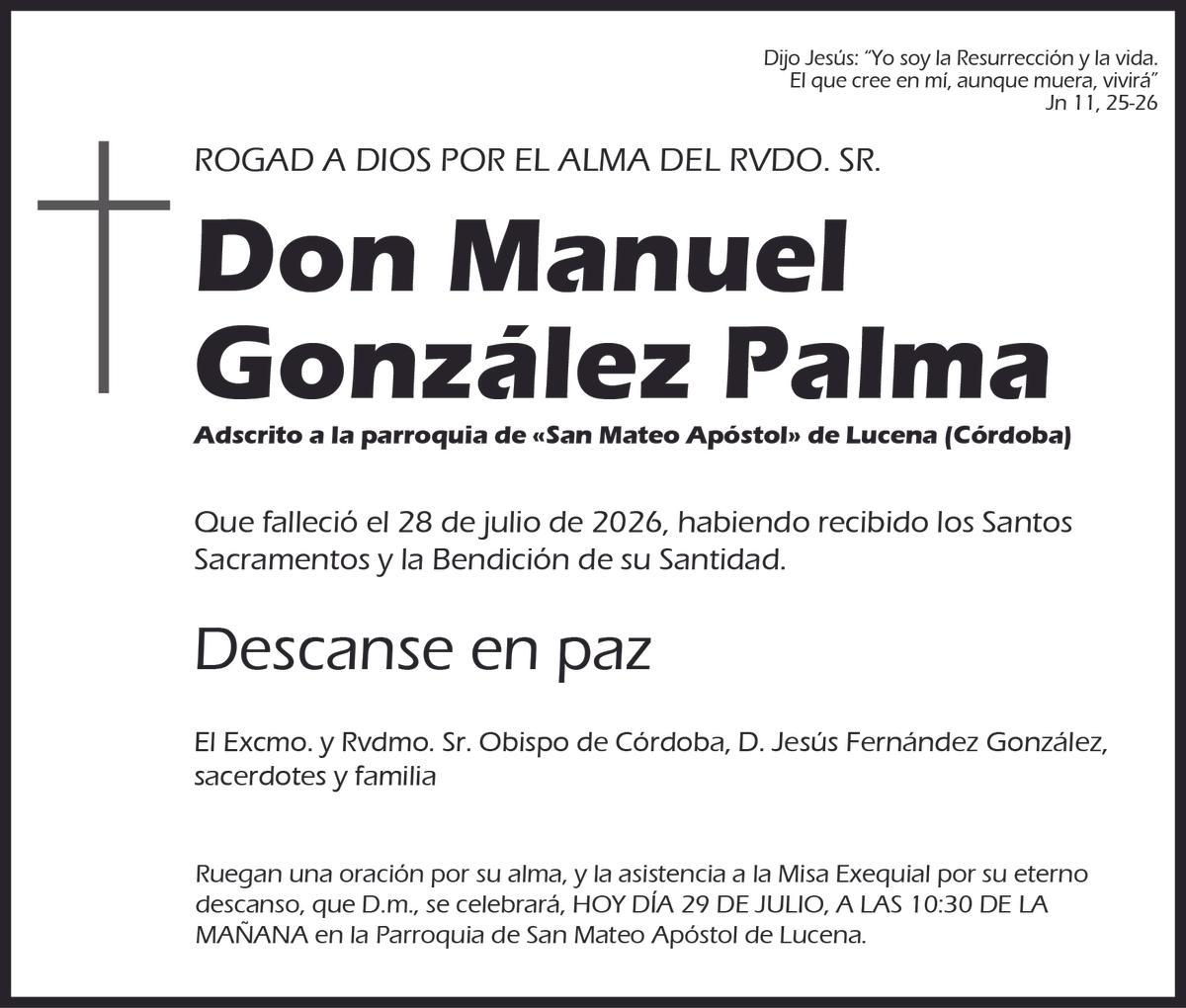 Don Manuel González Palma