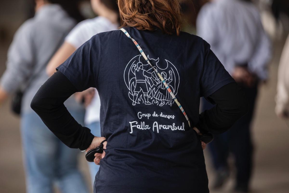 Ensayo general de la "Dansà de les Falles" 2026 (adultos)