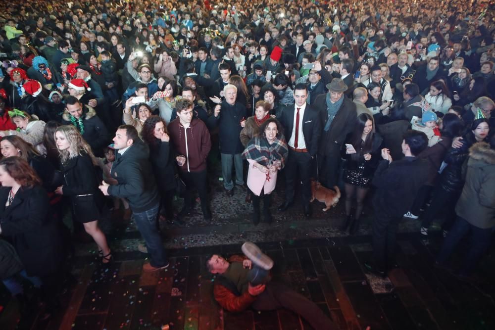 Nochevieja 2019 en Gijón