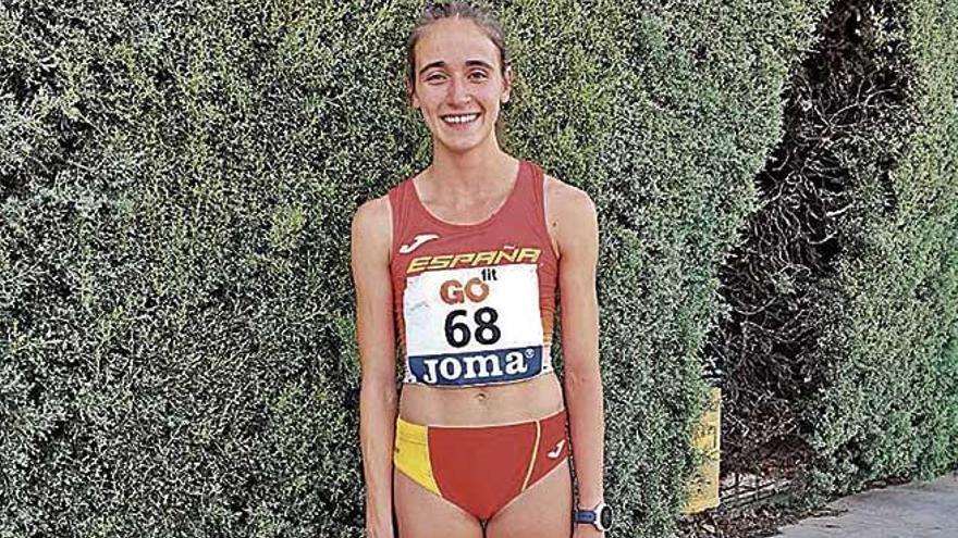 Laura Rado quedó a 56 centésimas de la ganadora Blanca Hervás.