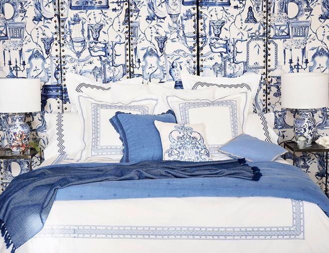 Decoración blanco y azul: Zara Home