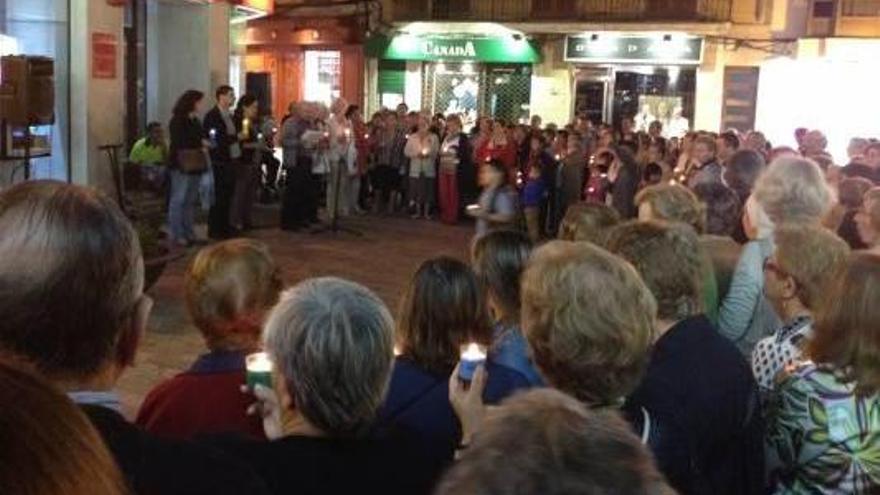 La acción se llevó a cabo ayer sobre las 20.30 horas.