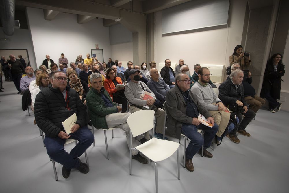 Presentación de la revista Braçal en el futuro Museo Industrial del Port de Sagunt.