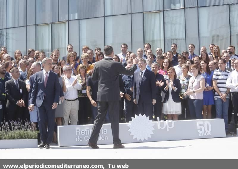 Visita del Rey a BP en Castellón