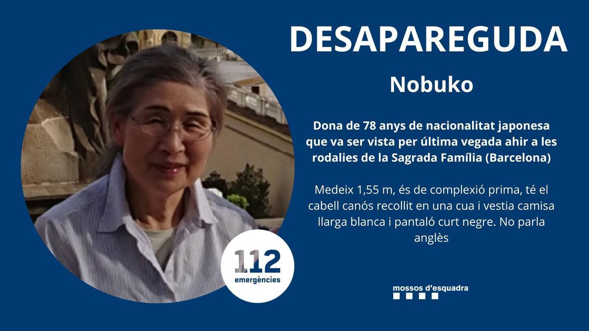 Desapareix a la Sagrada Família una turista japonesa de 78 anys