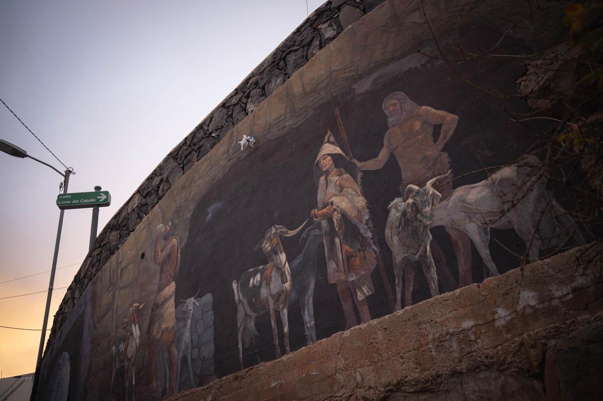 La vida en Taucho, uno de los núcleos de la Tenerife vaciada