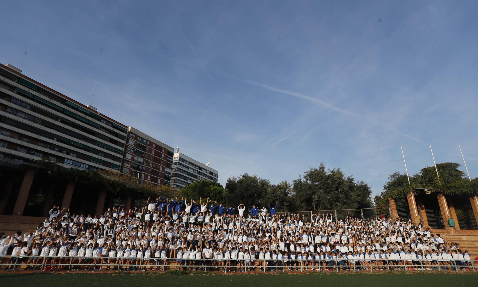 Presentación  de la escuela del Valencia Club Atletismo