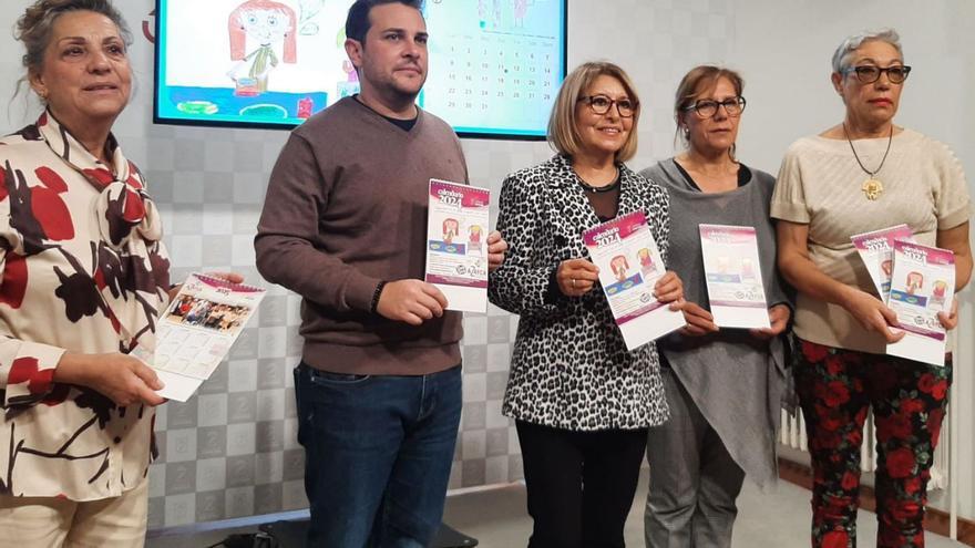 Presentación del calendario de Azayca en la Diputación de Zamora.