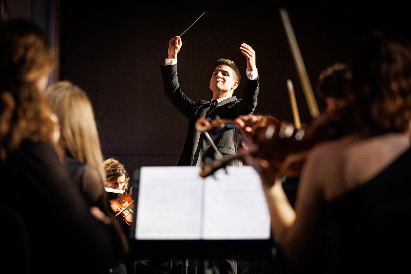 Bernat Quetglas, director de la Orquestra de Cambra de Mallorca