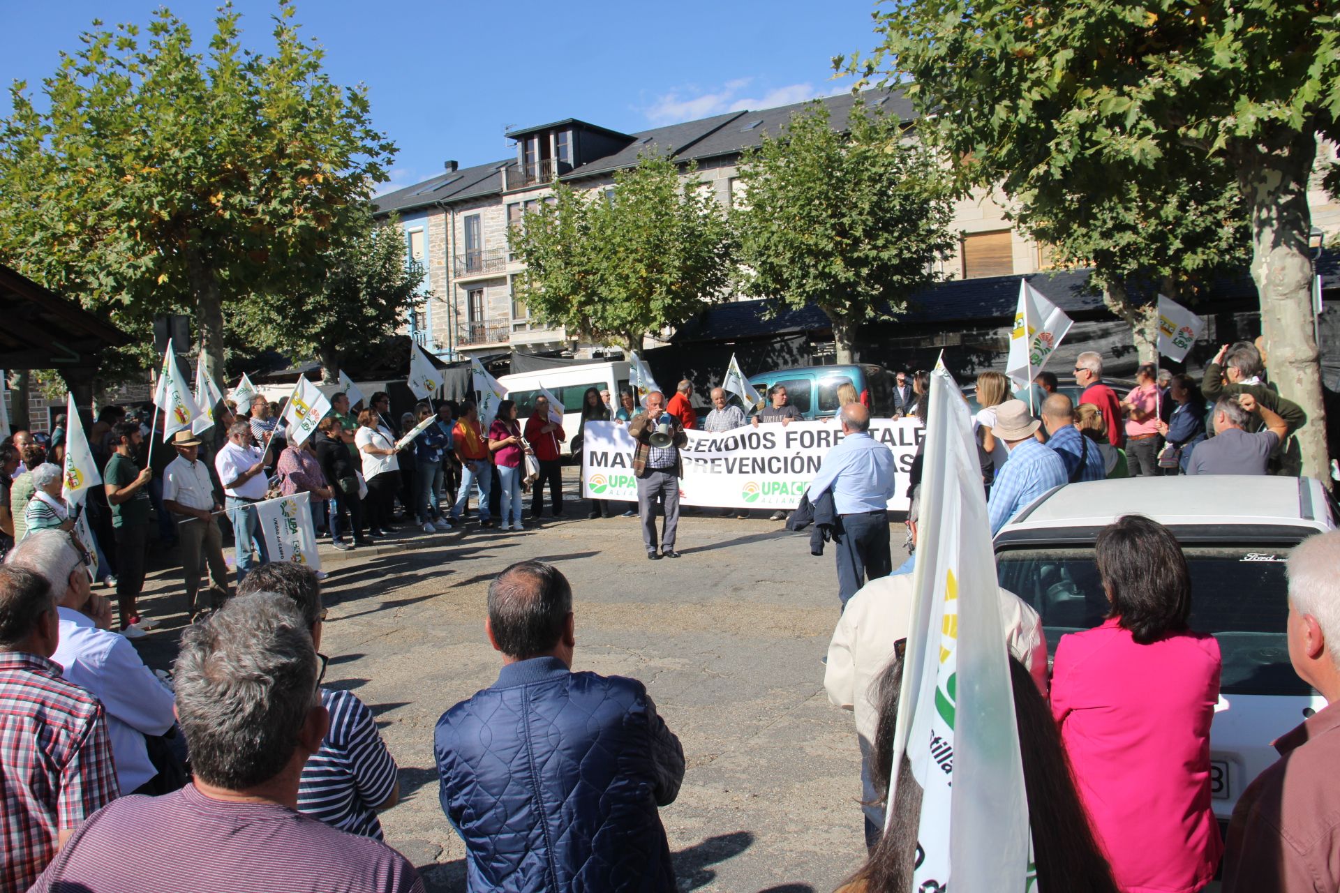 GALERÍA | Protesta en Sanabria por los incendios