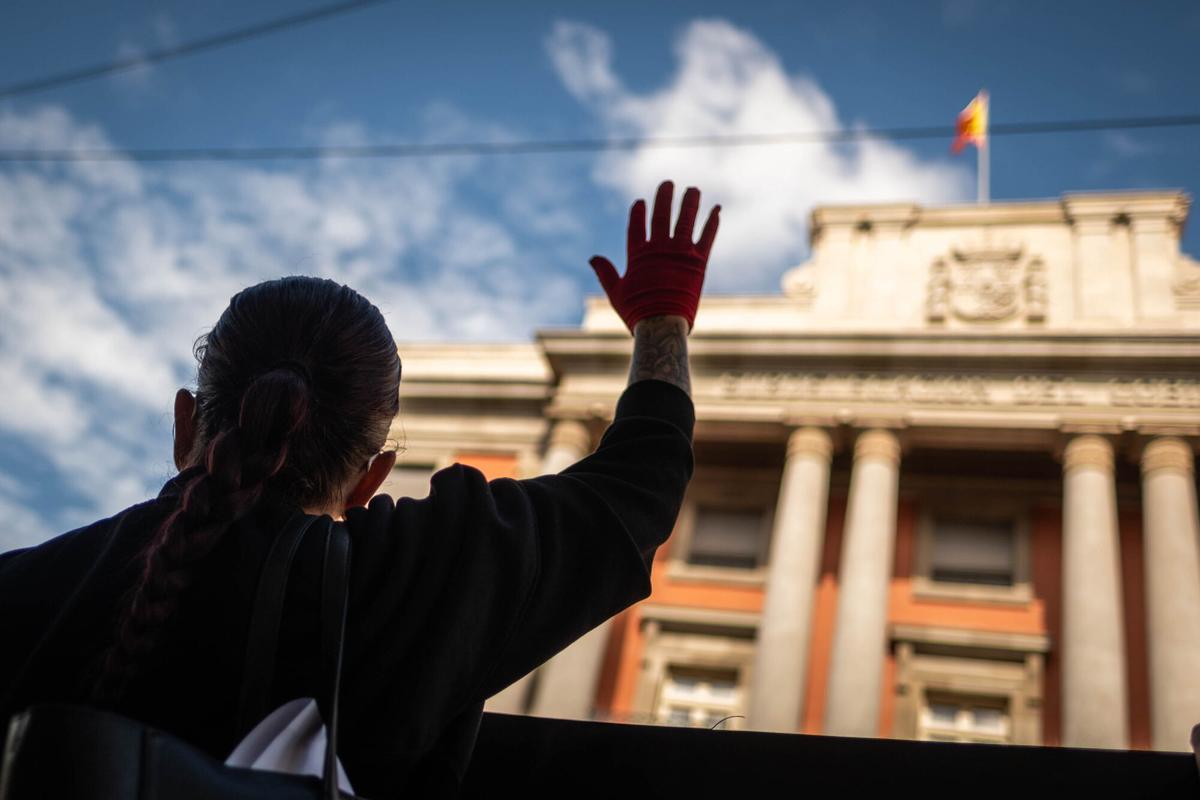 Manifestación de la Plataforma por la Dignidad de los Autónomos