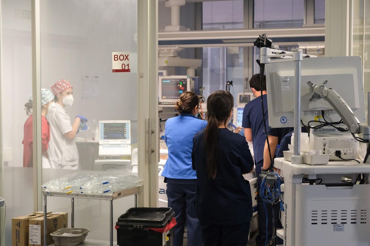 UCI del Hospital del Vinalopó, en Elche