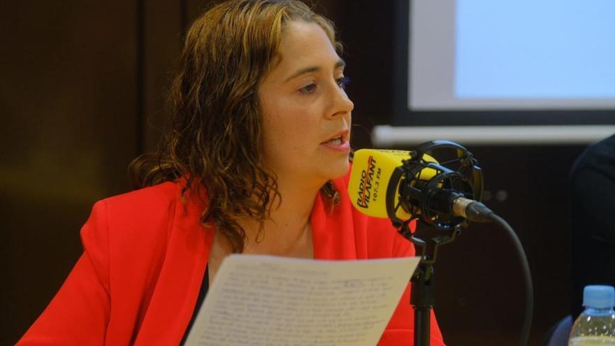 La portaveu de Ciutadans (Cs) a Vilafant, Rebeca López.