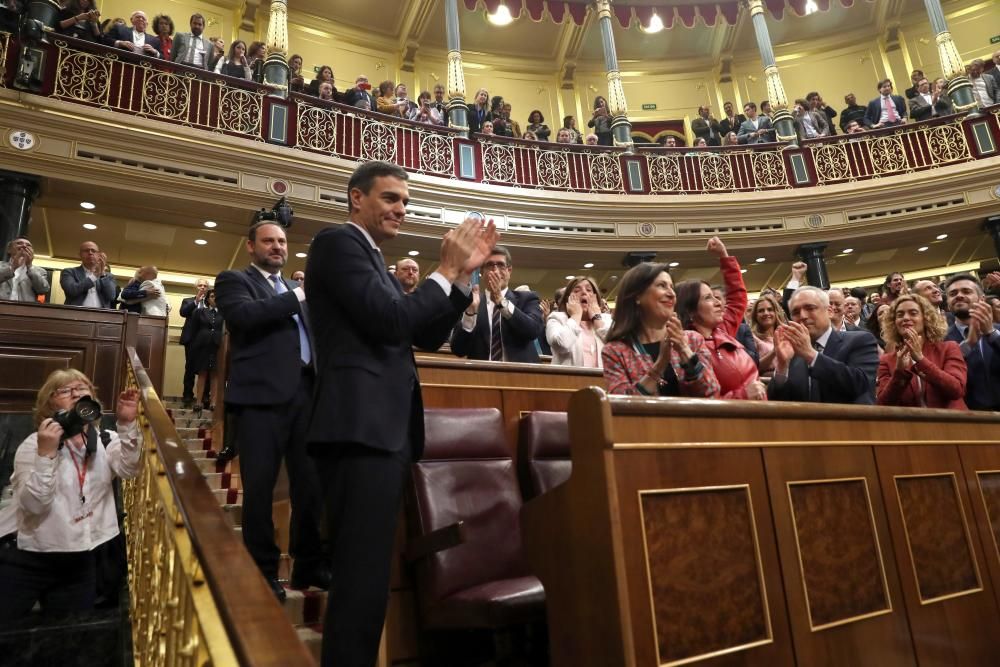 Segunda jornada de la moción de censura