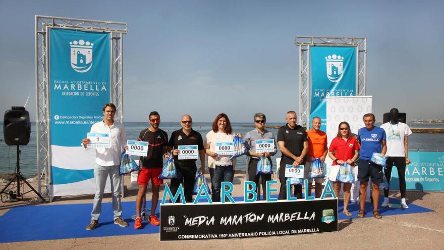 La presentación de la Media Maratón de Marbella.