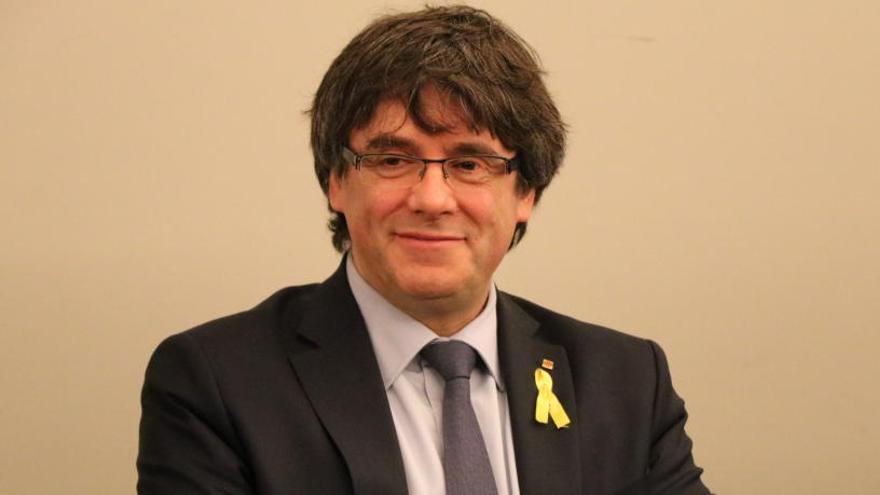 Carles Puigdemont a Brussel·les.