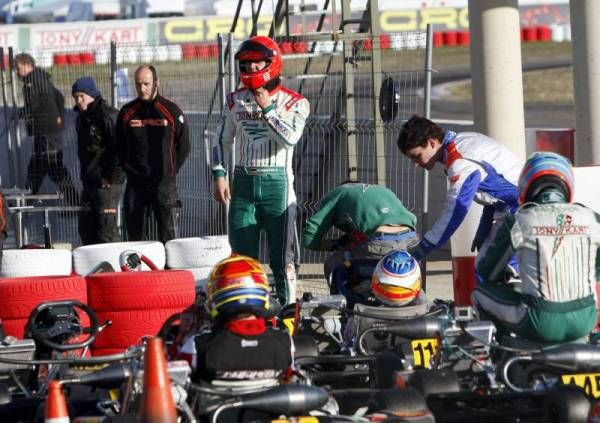 Fotogalería: Schumacher, en el Circuito Internacional de Zuera
