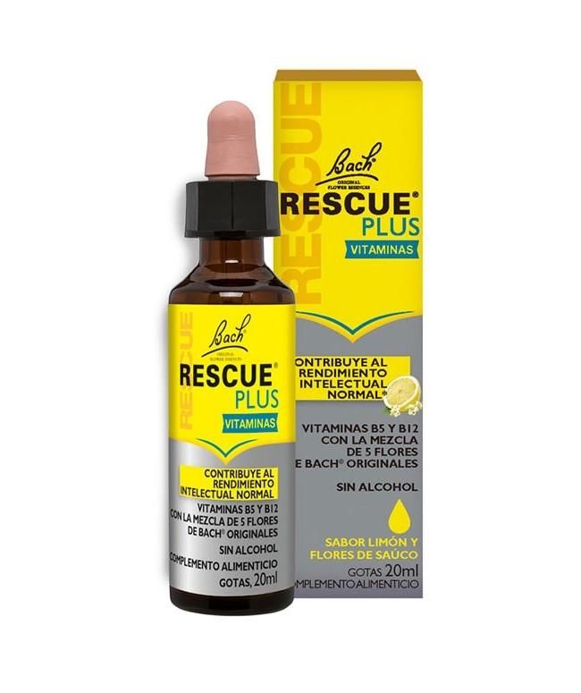 'Rescue Plus' en gotero, de Flores de Bach