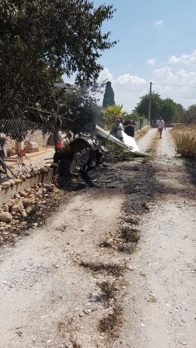 Xoc mortal entre un helicòpter i un ultralleuger a Mallorca