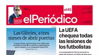 La portada de EL PERIÓDICO del 5 de octubre de 2024