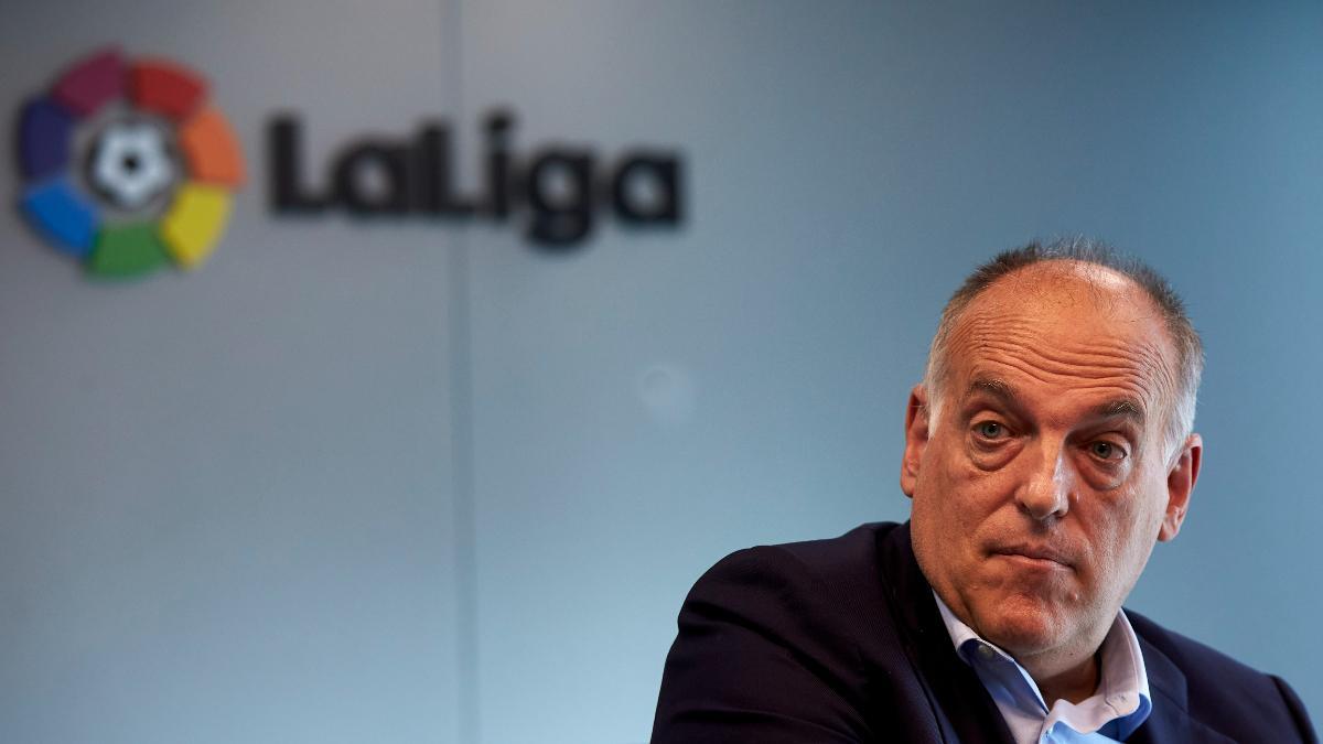 Javier Tebas, presidente de LaLiga