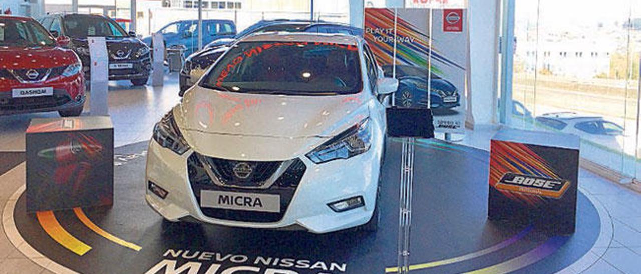 El nuevo Nissan Micra en las instalaciones de Rofervigo.