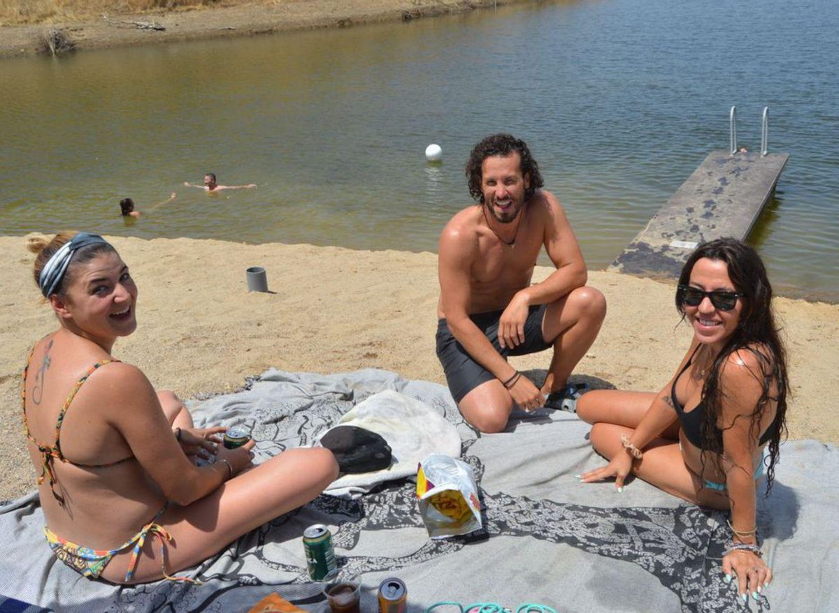 «Esta playa nos está pareciendo una maravilla»