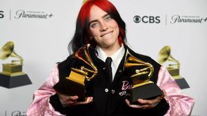 Billie Eilish en los grammy 2024