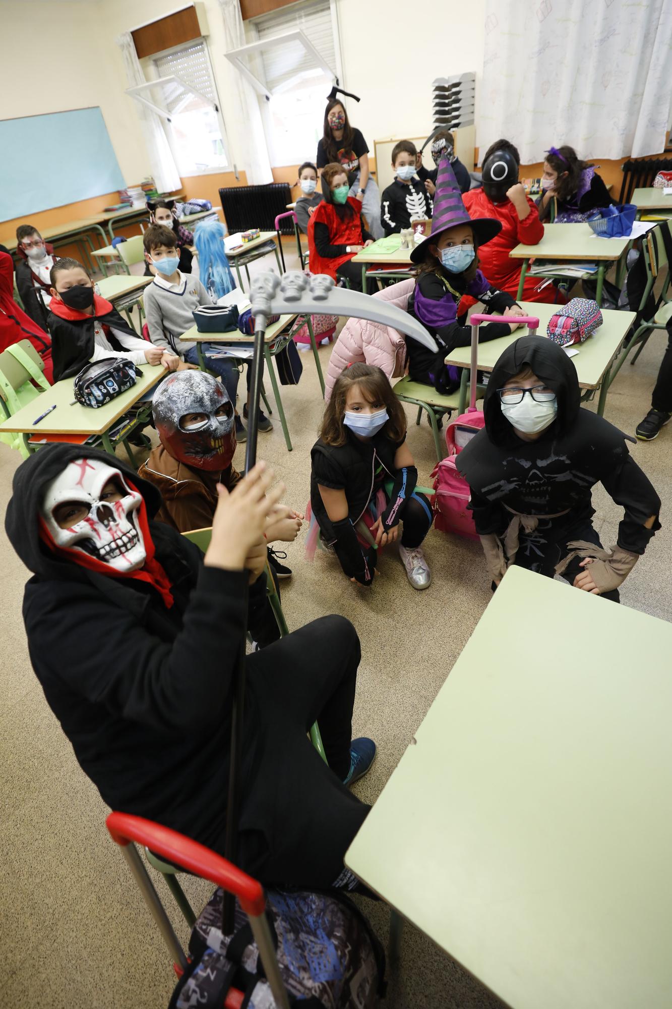 Así se ha celebrado Halloween en los colegios de Asturias