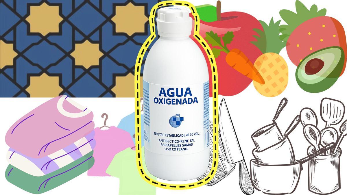 El agua oxigenada resurge: de antiséptico a aliado para la limpieza del hogar y el cuidado personal.