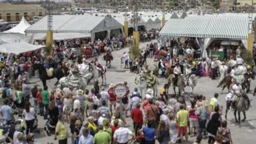 Imagen de la feria de sevillanas en Torrevieja.