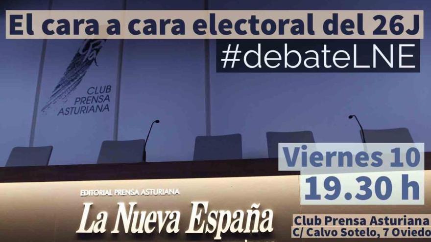 Los candidatos debaten hoy, a las 19.30, en LA NUEVA ESPAÑA