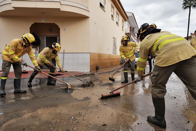 Cártama se recupera de las inundaciones