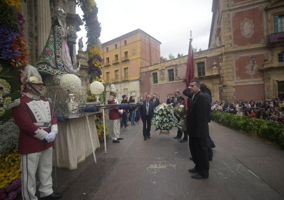 Ofrenda floral a la Morenica