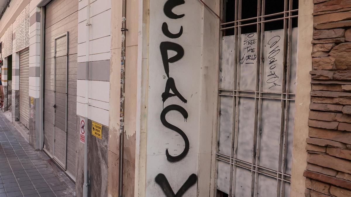 Imagen de archivo de pintadas.